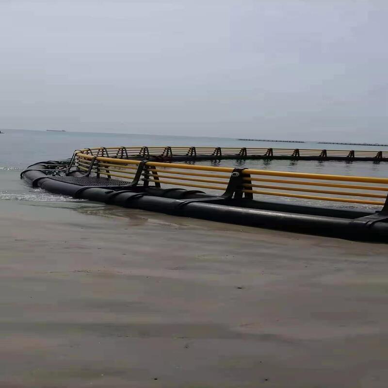 HDPE Deep Sea Anti-Typhoon Circular Fish Cage, High Wave Resistance