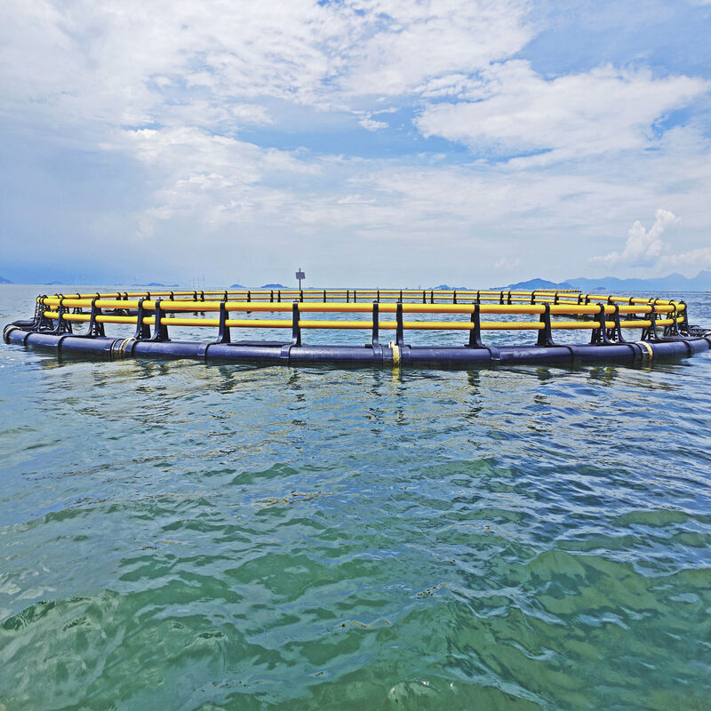  UV-Stabilized Seawater Fish Cage, Anti-Aging & Low Maintenance