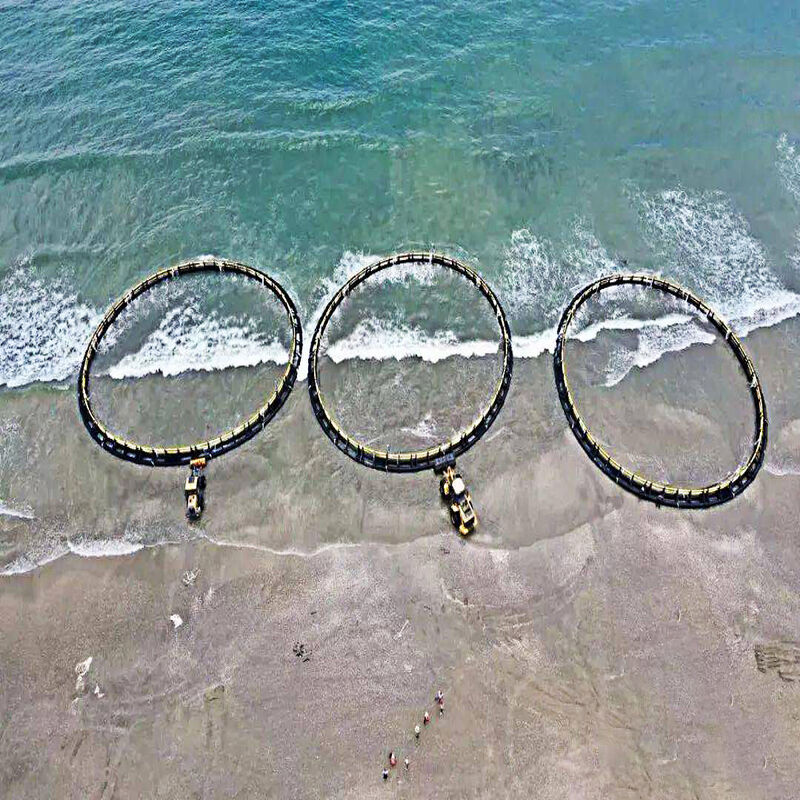  UV-Stabilized Seawater Fish Cage, Anti-Aging & Low Maintenance