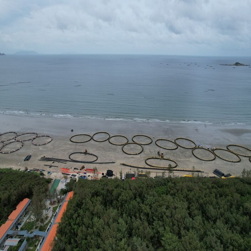 Heavy‑Duty Hurricane‑Resistant Offshore Fish Cage HDPE Aquaculture Cage For Open Sea