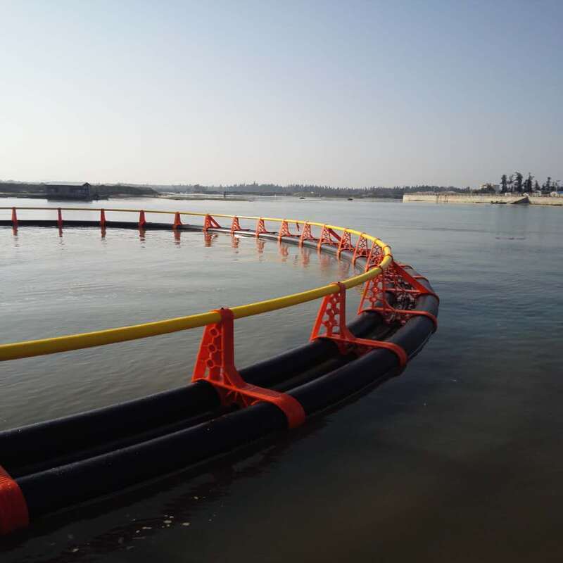 HDPE Circular Fish Cage, Selectable By Farming Capacity, High‑Density Marine Fish Farming Equipment