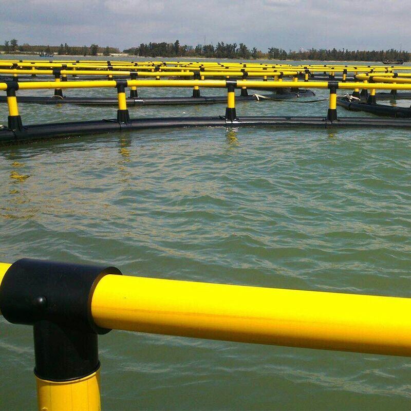 Round Anti-wave Fish Culture Cage