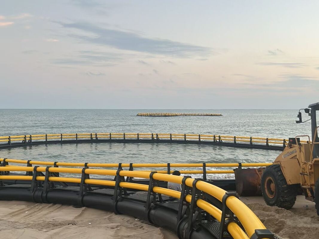 •Defying El Niño: Dual Main Floating Pipe Cage Offers Ultimate Storm Resistance and Rainstorm Protection