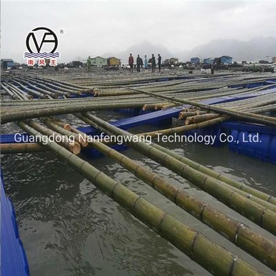 Harga yang bagus Mesin Pertanian Kandang Ikan Terapung Pontoon Akuakultur Anti Gelombang on line