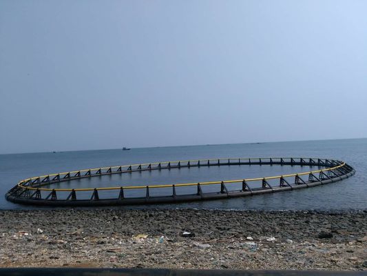 Simple Circular Fish Farming Cage For Lakes Fish Culture