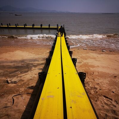 Integrated Platform of Floating Walkway and HDPE Fish Culture Cage