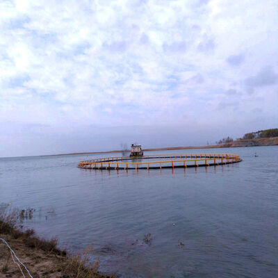 HDPE Circular Aquaculture Net Cage for Offshore Fish Farming